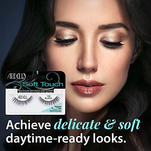 Ardell - False Eyelashes Soft Touch 156 Black (4 Pack) #TOP2