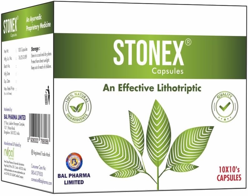 STONEXHelps to Detox Kidney Cleanse Purifier | Urinary Tract Infection (UTI), Kidney Stone Dissolution Herbal Supplement - 100 Capsules