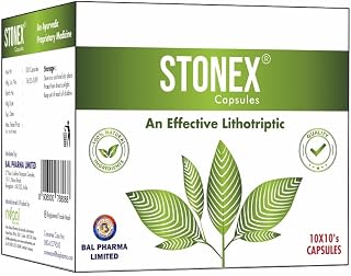 STONEX Helps to Detox Kidney Cleanse Purifier | Urinary Tract Infection (UTI), Kidney Stone Dissolution Herbal Supplement - 100 Capsules