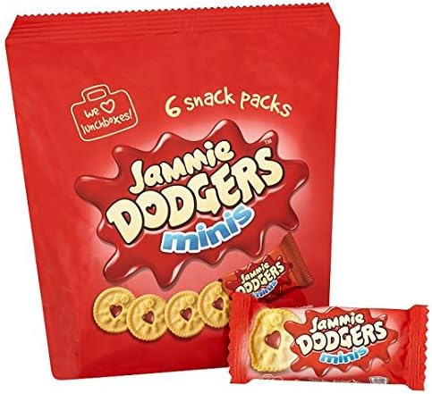 Jammie Dodger Minis 6 X 20G