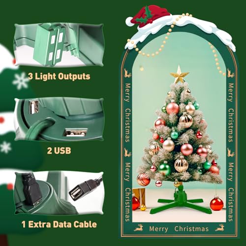 Taoqqi WX-DLX1 360 Degree Rotating Christmas Tree Stand, Adjustable Spinning Christmas Tree Base For Up To 9.8Ft And 130 Pounds Artificial Tree thumb #2
