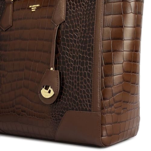 Image of Da Milano Leather Tote Bag for Women (02020OL)