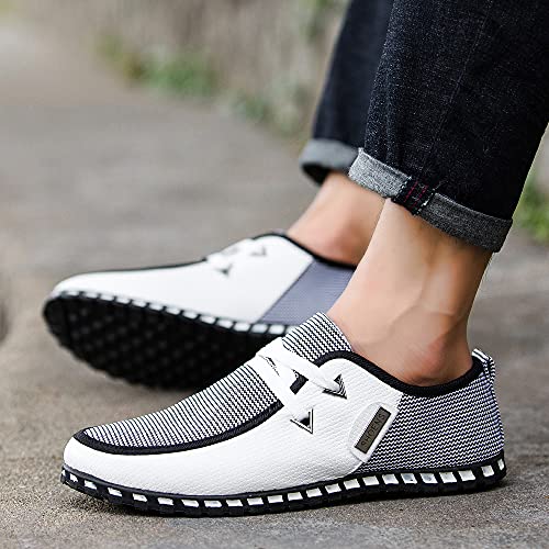 New Large Size Simple Men's Lazy Shoes Casual Bean Shoes4