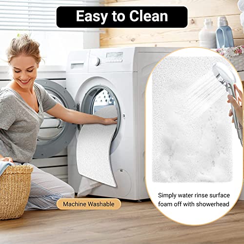 Alfombrilla de baño antideslizante de 100x40cm para evitar caídas en bañeras 6