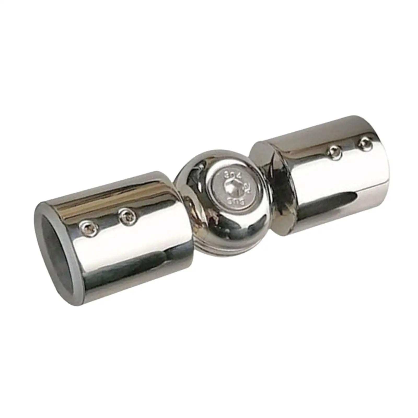 Corner Curtain Rod Connectors Rod Connector Stainless Steel Shower Room for Bay Window Curtain Rods Bathroom Glass Door Hinged Elbow Adjustable(25mm polished)