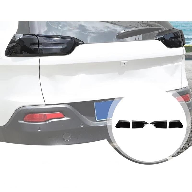 Garniture de couverture feu arrière ABS pour Cherokee 2014-2017 - 2