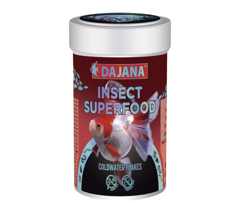 Escamas para Peces de Agua Fría Insect Superfood Dajana 45gr: Nutrición Superior con Insectos