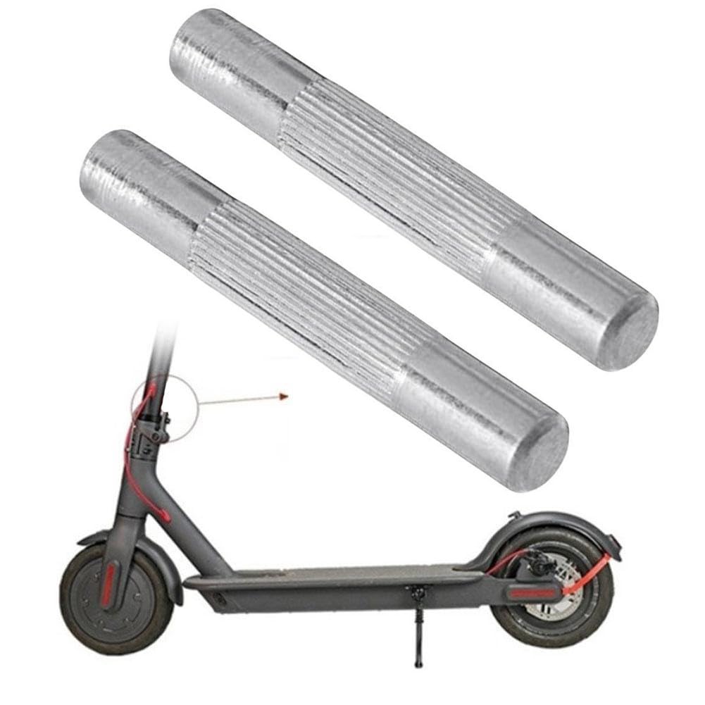 Pasador de bloqueo plegable de acero reforzado Xiaomi M365 1S Pro Pro 2 36x5 mm plateado paquete 2