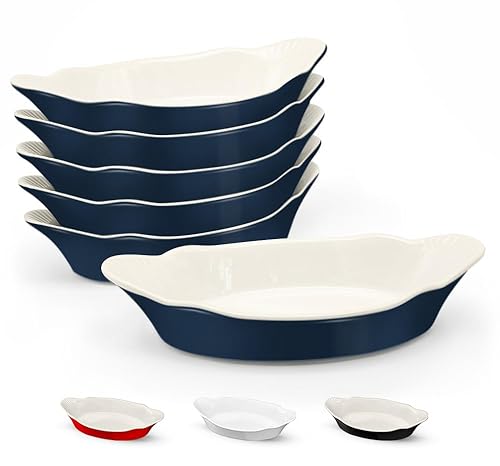Au Gratin Baking Dishes, by Kook, Mini Casserole Dish, Set