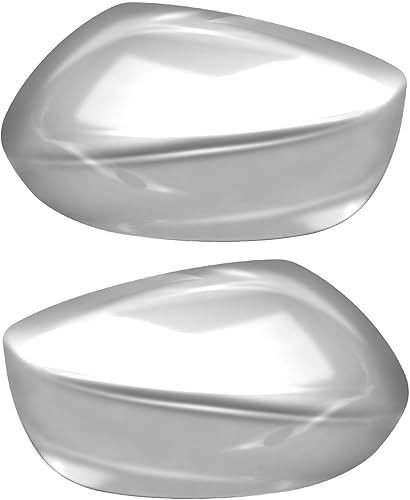 Rear View Mirror Cover Cap Fit for Honda Accord 2008-2012, Bright Silver Direct 