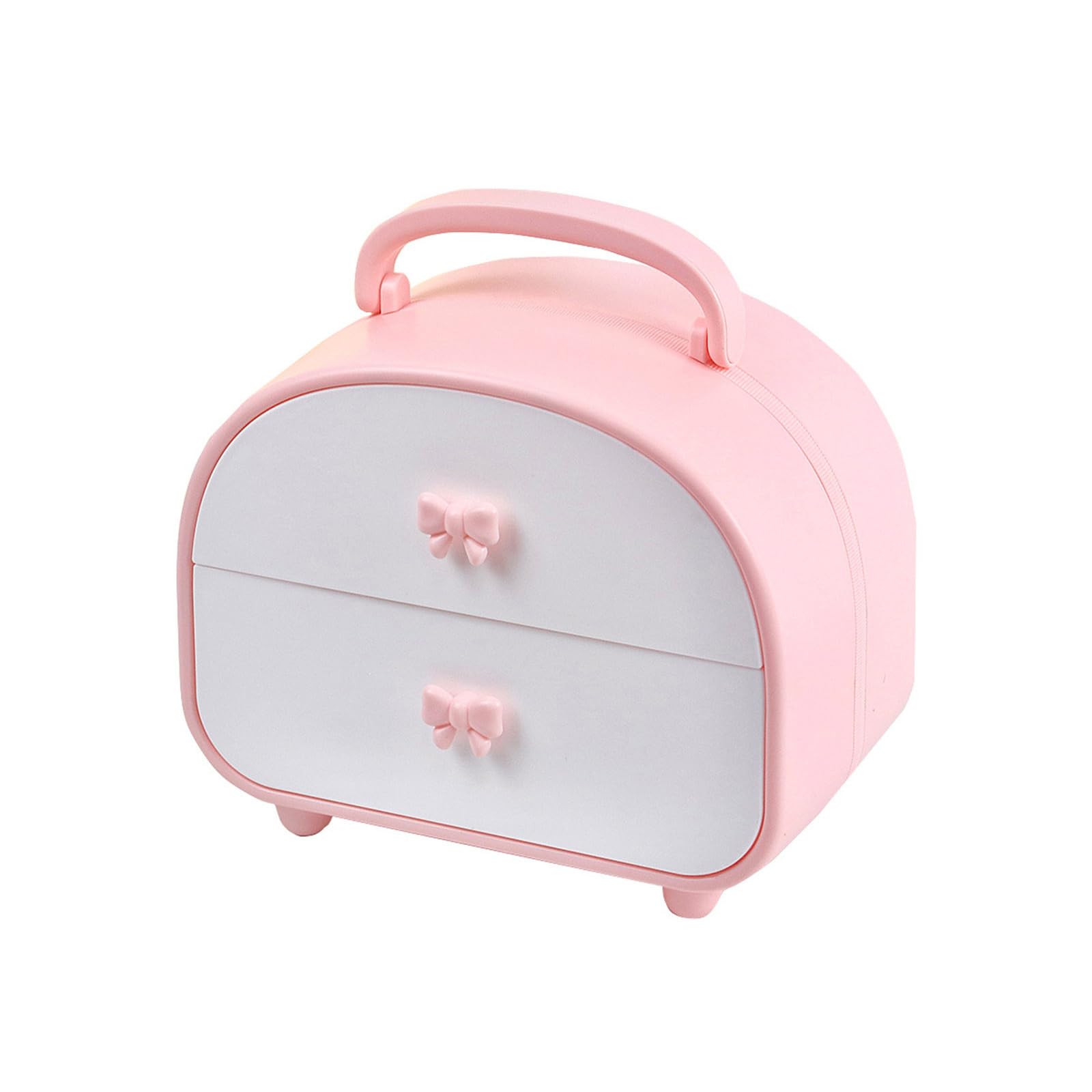 Hsioluted Makeup Holder Desk Organiser with Compartments Multi Purpose Stationery Storage Box for Home and Use Supplies Organiser