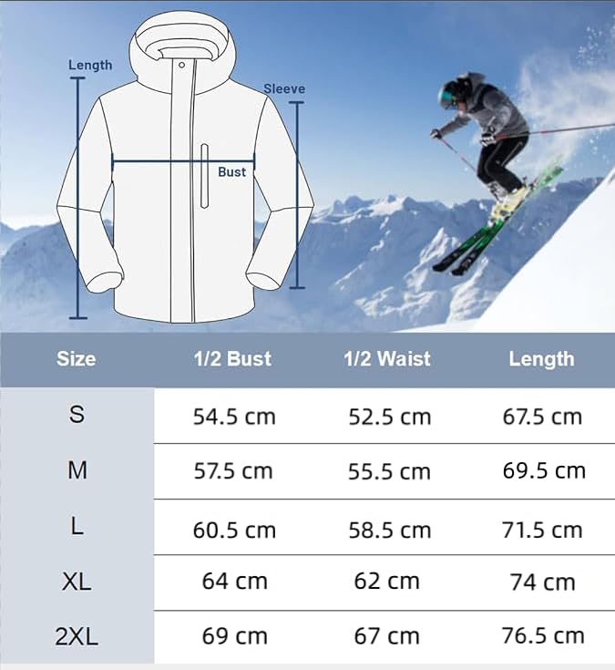 KEFITEVD Warm Übergangsjacke für Damen Winter Dicke Polyester Stehkragen Winterjacke mit Hook Loop Bündchen Thermojacke für Winterradfahren Allwetterjacke Dunkelblau L