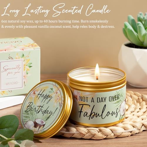 Image of Birthday Gifts Basket for Women Mom Sister Her, Happy Birthday Spa Gift Box | Womens Birthday Gifts Set for Women Friendship Unique, Self Care Birthday Gifts Ideas for Best Friends Wife Daughter Grandma