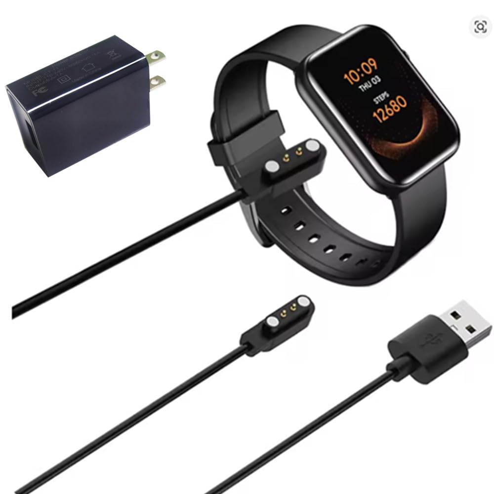 yiqungo Magnetic USB Charging Cable Dock Charger Adapter Replacement USB Charger Charging Dock Cable for CMF Watch Pro 2/CMF Watch Pro 1