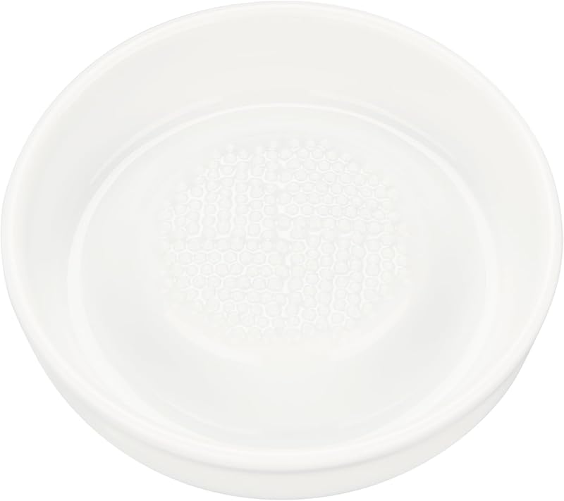 Rallador de cerámica avanzado KYOCERA – Trituradora afilada de jengibre, ajo y queso | Rallador de jengibre de cerámica KYOCERA: trituradora no reactiva ultraafilada para ajo, queso y verduras con base de silicona antideslizante