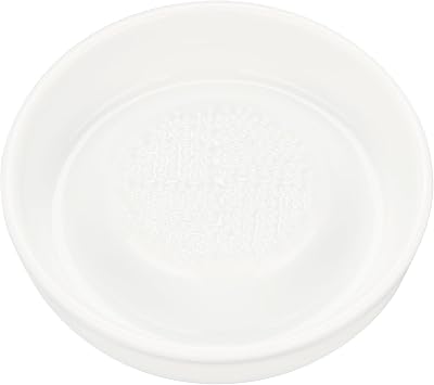Kyocera 3.5" Ceramic Ginger & Garlic Grater, Small Fine Zester for Cheese, Citrus, Chocolate & More Non-Slip, Rust-Proof, Dishwasher Safe