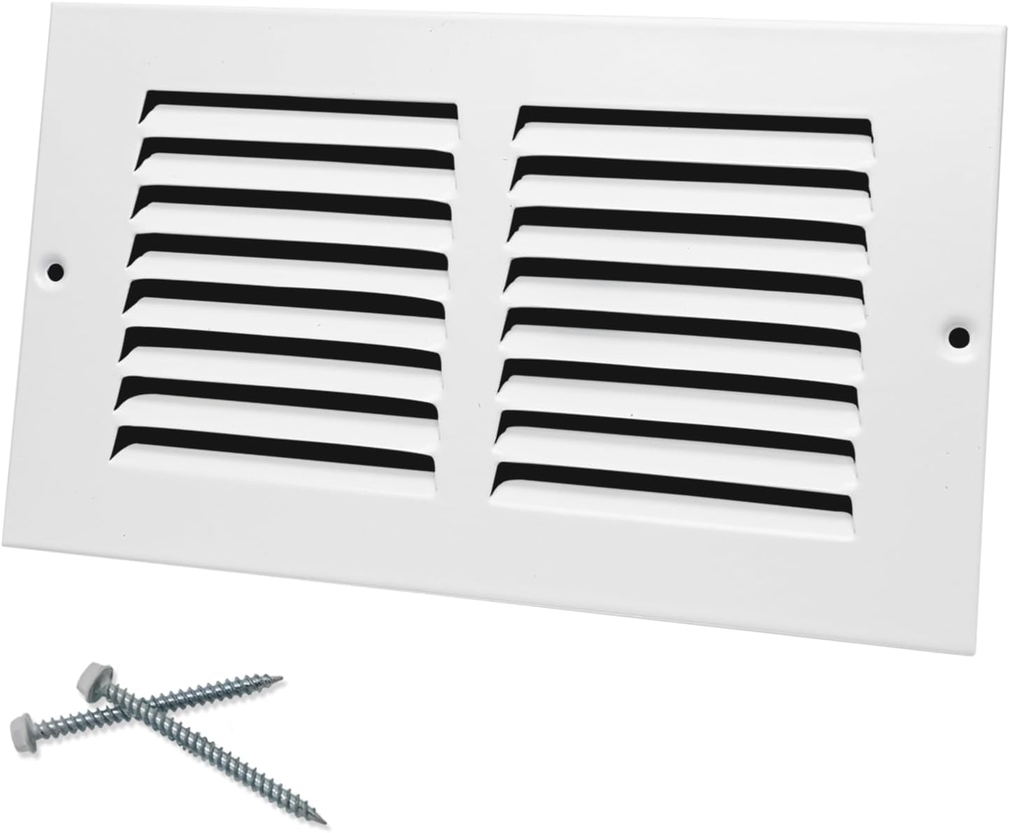 Howeall 8"W x 4"H [Duct Opening Size] Steel Return Air Grille, Air
