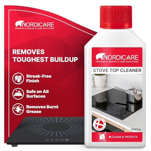 Nordicare Stove Top Cleaner Glass Ceramic - Induction Cookto...
