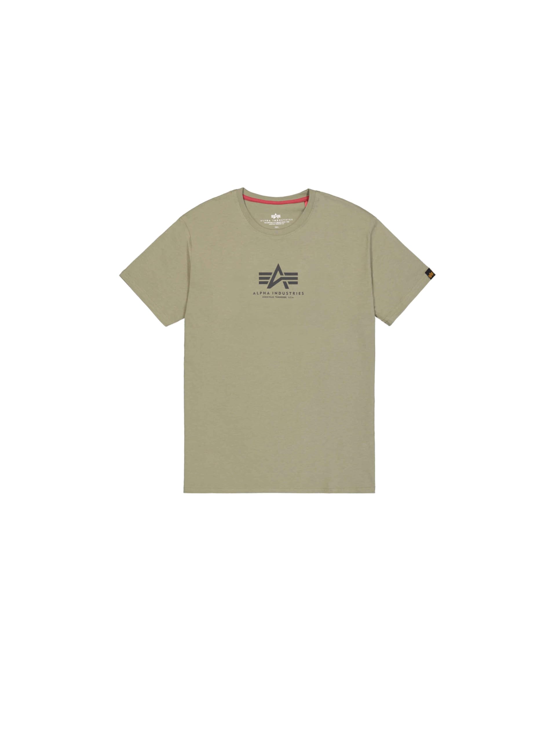 Alpha Industries Men's Olive Basic T-Shirt For