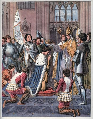 Affiche murale art Jeanne d'Arc par Frédéric Théodore Lix poster de qualité