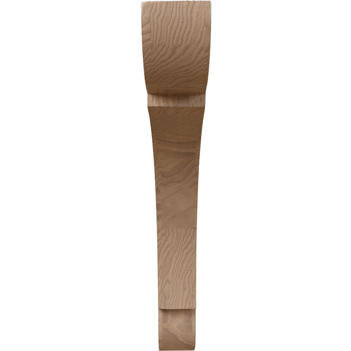 Ekena BKTW01X12X12OLGM 3,5 cm szer. x 30,5 cm wys. bardzo duży drewniany wspornik olimpijski, mahoń, 4,5 szer. x 30,5 dł. x 30,5 cm wys