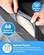 Nackenrolle UniROLL 15x40 cm mit schnelltrocknendem Thermo-Bezug | Orthopädische Knie-Rolle aus Memory-Foam | Ergonomisches Beinkissen und Knie-Kissen | Schaumstoff-Rolle für Rücken & Seitenschläfer