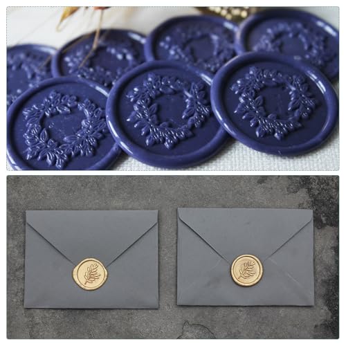 QUARKZMAN 12 Stück 11mm Wachssiegel Stöcke Transparente Versiegelungswachsstäbchen Heißklebepistolen Wachs Siegelstab Handwerk Klebstoff Wachsen für Briefsiegel Wachsstempel Einladungen