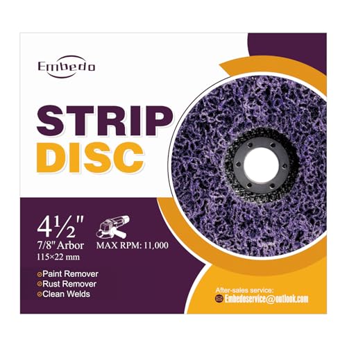 5PCS Strip Discs for Angle Grinder Paint Scraper Rust Remover for Metal,115mm Paint Stripper Abrasive Wheel Surface Polish Clean Tool 9 5PCS Strip Discs for Angle Grinder Paint Scraper Rust Remover for Metal,115mm Paint Stripper Abrasive Wheel Surface Polish Clean Tool - Image 9