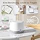 Ultraschallreinigungsgerät Zahnschiene UV 45000Hz 24W Dental Pod für Zahnersatz, Aligner, Mundschutz, Bleaching-Schalen, Ultraschallreiniger 5 Minuten Reinigung für Schmuck, Diamanten 200ml