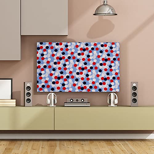 Image of Glassiano Marigold Dustproof Printed 65 inch LED TV Cover Screen Protector Compatible for All Models, Print 21