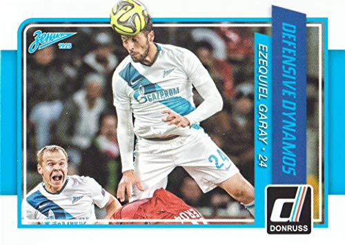 2015 Donruss Defensive Dynamos #2 Ezequiel Garay Zenit St. Petersburg