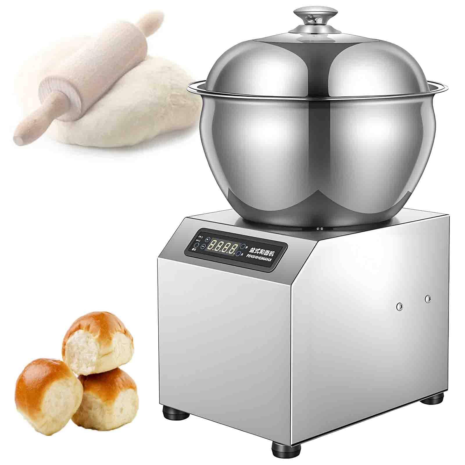 Miscelatore di Pasta Commerciale,Impastatrice Elettrica Spirale 8KG | I1800 w/2200 w mpastatrice Professionale per Farina, Impastatrice Professionale per Panetteria, Ristorante, Pizza e Pane