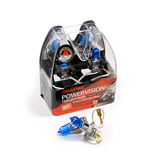 2 X H3 PK22s Bombillas Coche Lámparas 6000K 55W Xenon Blanco 12V