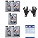 Produktbild Brünte Feingrip Montagehandschuhe + 5x Original Liqui Moly 1L MoS2 Leichtlauf 10W-40 Motoröl Motorenöl engine oil & 2 Ölwechselschilder