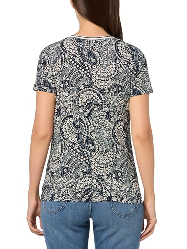 Image of Nautica Women's Solid V-Neck Short Sleeve T-Shirt Shirt