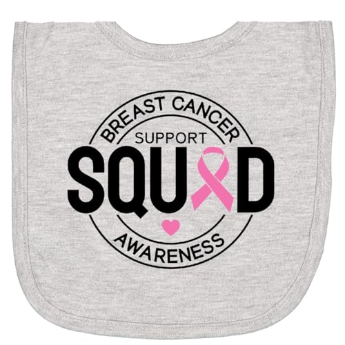 inktastic Breast Cancer Support Squad Newborn Bib