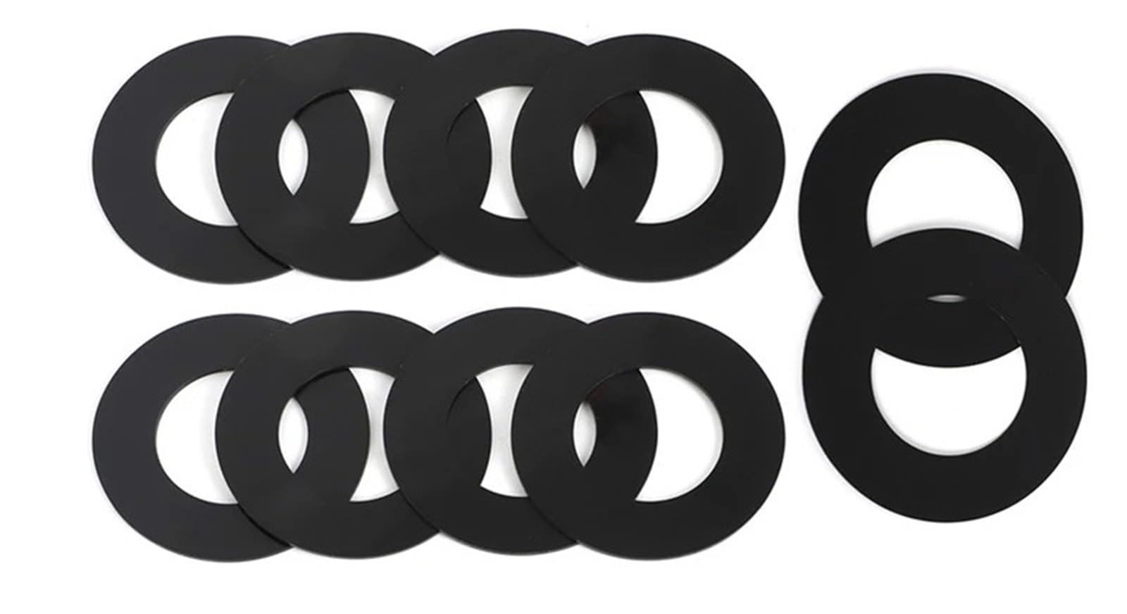 Kit de 10 Cales d'axe Godet (45 mm, 35, 40 mm) for pelles et chargeuses compactes. Cat for Bobcat, Deere Komatsu(35mm)