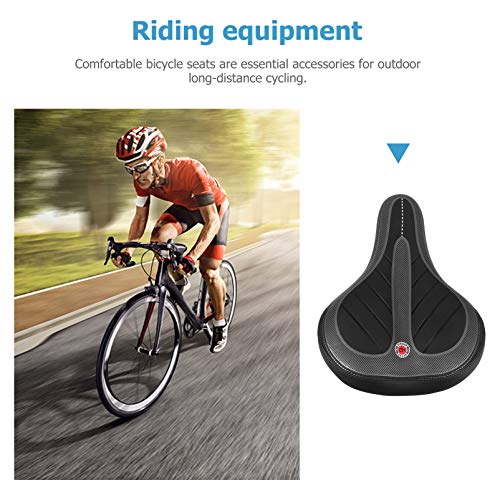 ABOOFAN Conforto Bicicleta Sela Assento Da Bicicleta Respirável À Prova de Choque Design Ergonomia P