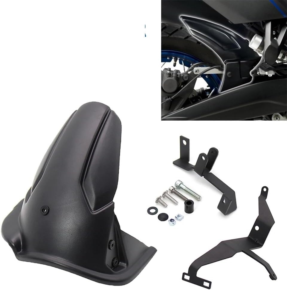 Motorcycle Rear Fender Guard Rear Tire Hugger Mudguard Fitting Kit for Yamaha XT1200 Z XT1200Z Super XT 1200 Z 2010-2021