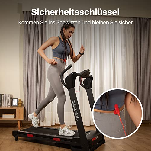 Foto von Mobvoi Home Laufband Neigung 3HP Falten Laufband 15% Steigungen mit Bluetooth Workout App Einfache Montage LED Monitor Laufende Laufmaschine für Home Gym Indoor Übung Fitness 25 Preset Programm