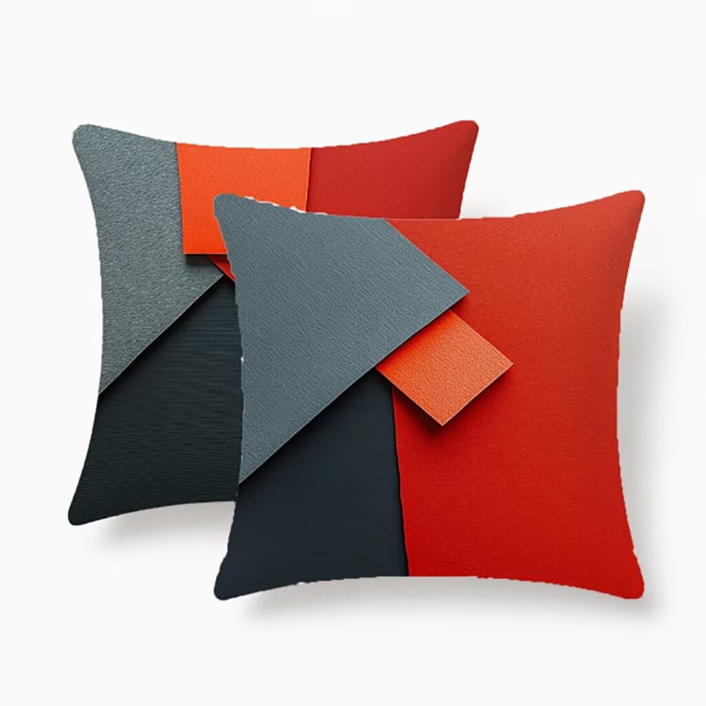 Coussin extérieur imperméable 45x45cm en lin pour sublimer un salon de jardin en rotin