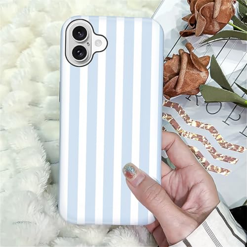Coque iPhone 16 Plus antichoc évite les bris d'écran protection silicone bleu - 7
