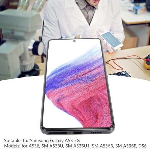 Rankomu LCD-skärm och digitaliserare för Samsung Galaxy A53 5G svart
