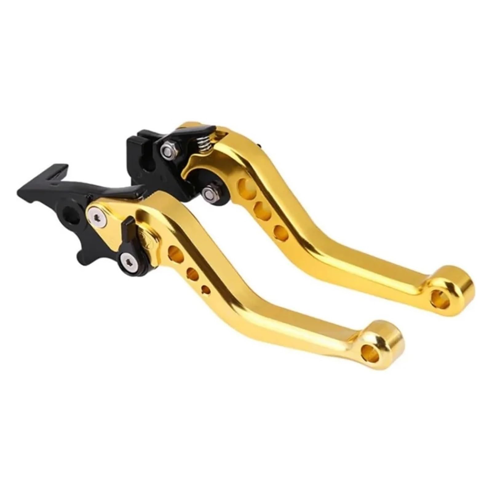 JWQEBNS Motorcycle Brake Clutch Levers Motorcycle Clutch Drum Brake Lever Handle Universal Modification 1 Pair Alloy CNC