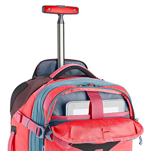 Eagle Creek Gear Warrior Carry Luggage Softside 2-Wheel Rolling Suitcase, Coral Sunset, 22 Inch