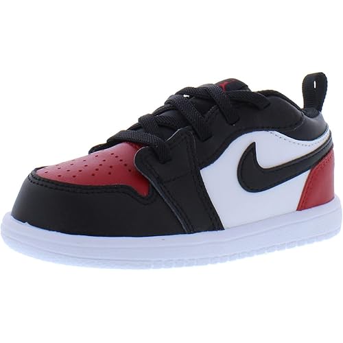 Jordan Kid's Shoes Nike 1 Low ALT Gym Red White (PS) BQ6066-611