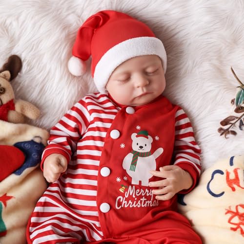 BABESIDE Reborn Baby Dolls Boy 20 Inch Lifelike Newborn Real Life Poseable Realistic Doll for Boy Soft Vinyl and Cloth Body Baby Dolls with Clothes and Toy Gift for Kids Age 3+