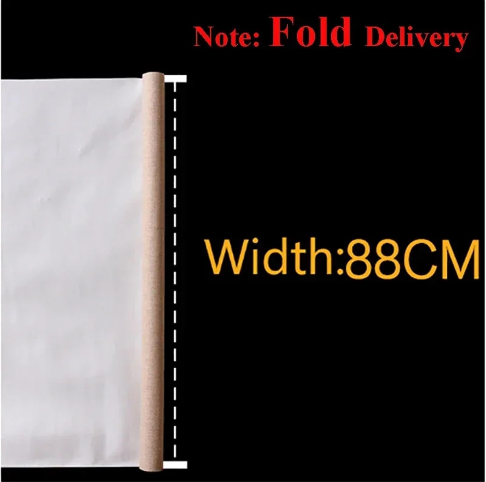 Rollo de Lienzo en Blanco Mezcla de lienzos, rollo de lino imprimado en blanco, suministros de una capa for pintar arte al óleo(Width 88cm 5M length)