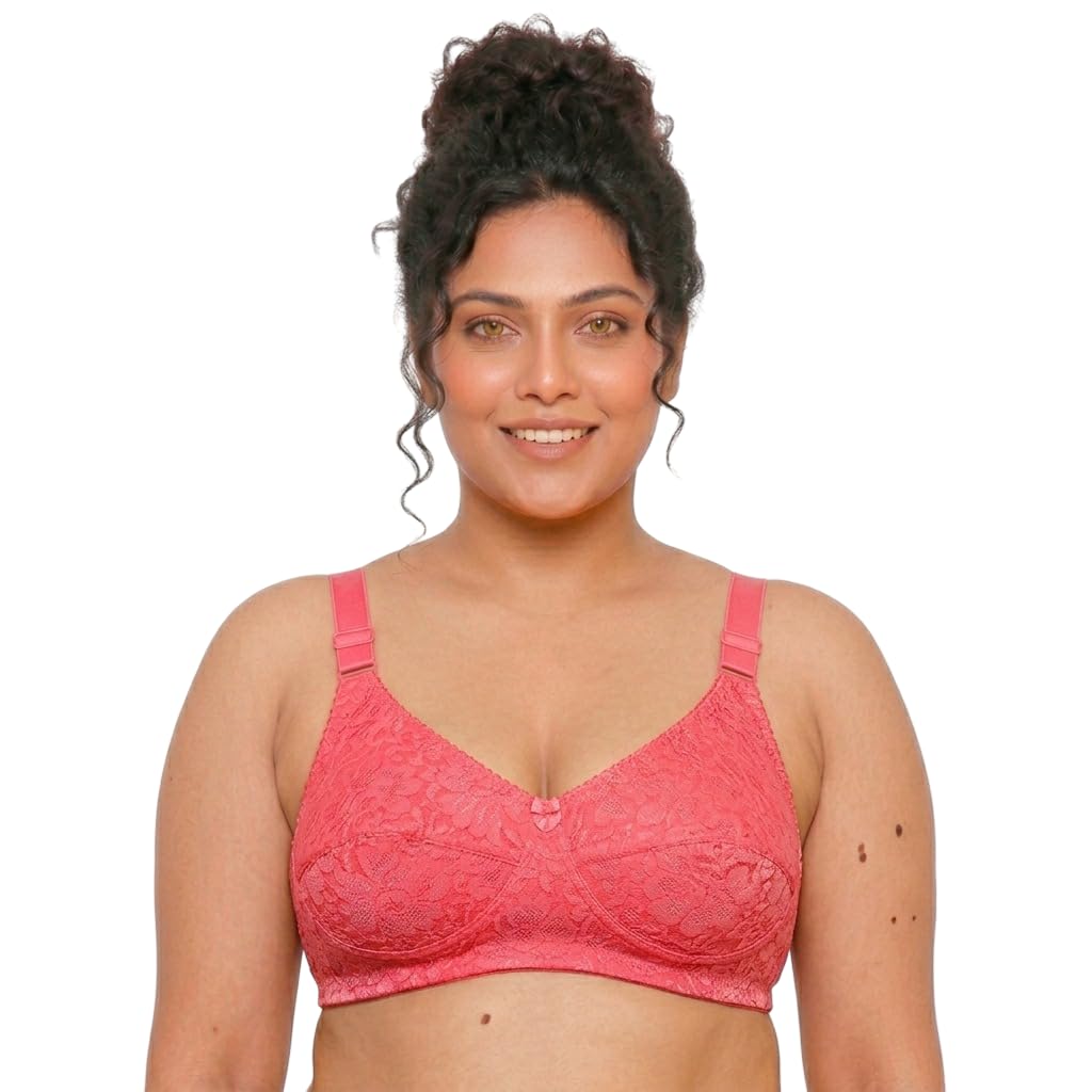 Everyday Full Coverage Bra for Women| Non-Padded| Anti Sagging Breast Uplift Bra| Everyday Minimizer Bra for Heavy Breast| Comfortable & Supportive-image-26
