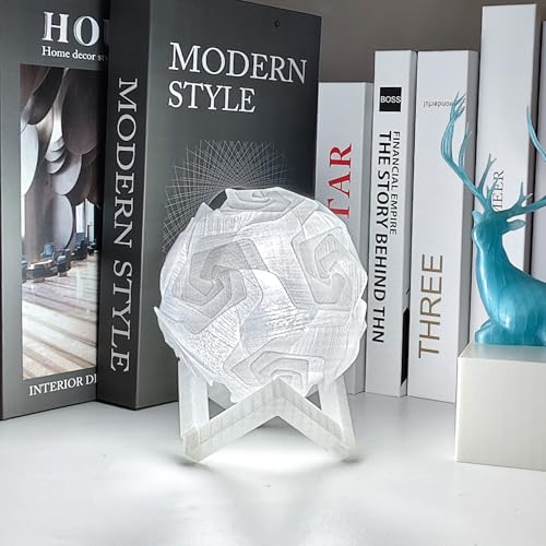 Image of IEMAI Clear PETG Filament 1.75mm 1kg, Glossy Transparent Finish 3D Printer Filament Up to 600mm /s High-Speed Printing for Lampshades, Home Decor & DIY Models